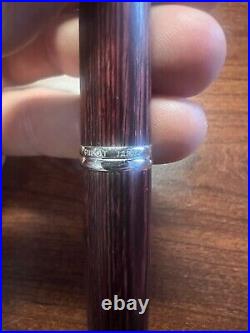 Pilot Vanishing Point Fountain Pen Rare Cherry Bamboo 18K Gold Xtra Fine Nib