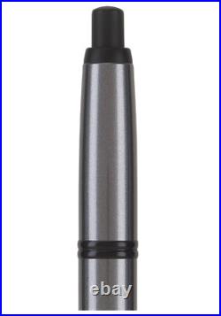 Pilot Vanishing Point Fountain Pen in Gun Metal Gray & Matte Black, Fine 60583