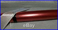 Pilot Vanishing Point Metallic Fountain Pen Copper Red 18k Fine Nib