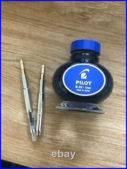 Pilot Vanishing Point or Decimo Nib Units Fine & Med with Pilot Blue Bottle Ink
