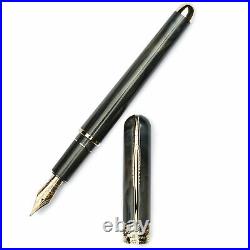 Pineider Avatar UR Deluxe Fountain Pen in Riace Bronze Extra Fine Point NEW