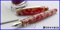 Platinum #3776 CELLULOID Fountain Pen GOLDFISH Fine Nib PTB-35000S#24-2