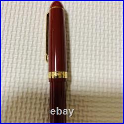 Platinum Fountain Pen 3776 14K Fine Point Red Japan Seller