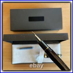 Platinum Fountain Pen 3776 Black In F Fine Point Gold Trim Japan seller