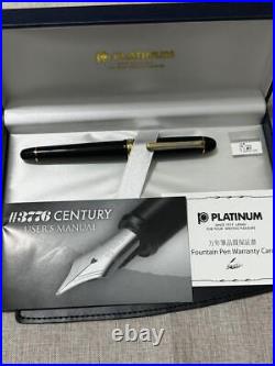 Platinum Fountain Pen 3776 Century F Fine Point PNB-15000 #d19124