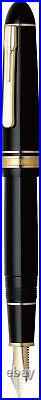 Platinum PRESIDENT Fountain Pen Black UEF Needle Point Nib PTB-20000P#1-9