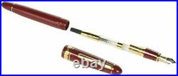 Platinum PRESIDENT Fountain Pen Wine Red Fine Nib PTB-20000P#10-2