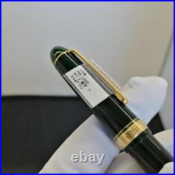 Platinum Pnb-13000 / Laurel Green Fountain Pen Fine Point