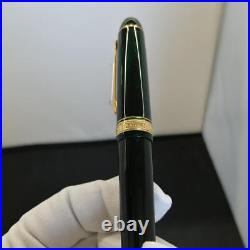 Platinum Pnb-13000 / Laurel Green Fountain Pen Fine Point