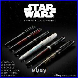 Platinum STAR WARS Century #3776 Fountain Pen Force Darth Vader Fine Point Ltd