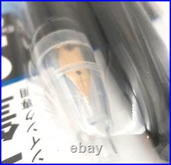 Platinum black fountain pen carbon ink ultra-fine DP-800S Pack#1-1 New FedEx #22