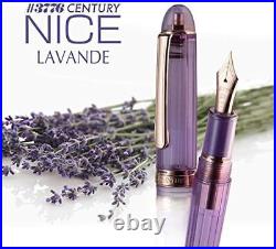 Platinum fountain pen #3776 Century Nice Lavande Fine Point (F)