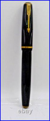 Plexor Vintage French Button Fill Fountain Pen- FLEXIBLE EXTRA FINE NIB-working