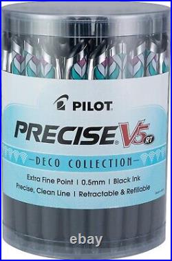 Precise V5 RT Refillable & Retractable Rolling Ball Pens, Extra Fine Point 0