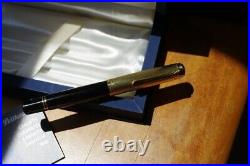 Rare discontinued Pelikan fountain pen M1050 with vermeil cap ex-fine point nib