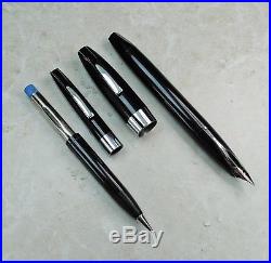 Restored Sheaffer EXCELLENT Black Pen For Men I (PFM I) Pen & Pencil, Fine Point