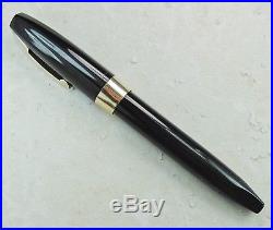 Restored Sheaffer EXCELLENT Black Pen for Men III (PFM III) Fine to Medium Point