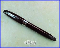 Restored Sheaffer Excellent Burgundy Pen For Men I (PFM I) Extra Fine Point