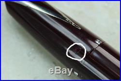 Restored Sheaffer Excellent Burgundy Pen For Men I (PFM I) Extra Fine Point