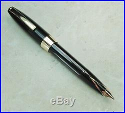 Restored Sheaffer NEAR MINT Black Pen For Men III (PFM III), Fine/Med Point