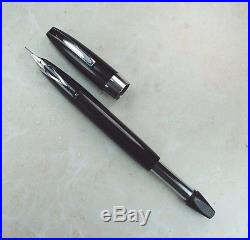 Restored Sheaffer Very Good Black Pen For Men I (PFM I), Fine Point