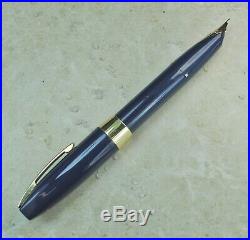 Restored Sheaffer Very Good Blue Pen For Men III (PFM III) Fine Point