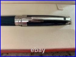 S T Dupont Ball point Pen Olympio/Orpheo Blue Extra Large Fine Pt