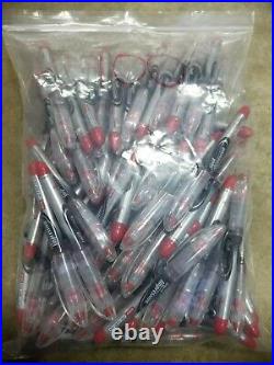 SKILCRAFT Liquid Impression, Ultra Fine Point, Red, 100 Pens
