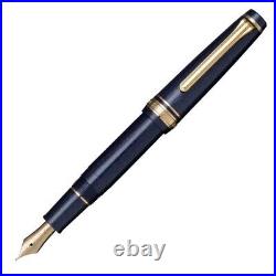 Sailor 11-1503-342 Pro Gear Slim Mini Fountain Pen Night Blue Medium Fine Point