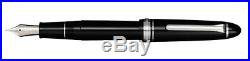 Sailor 1911 Large Black ST 21K Gold Rhodium Plate Extra Fine Point Fountain Pen