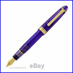 Sailor 1911 Large Fountain Pen in Royal Amethyst 21kt Fine Point Limited ed