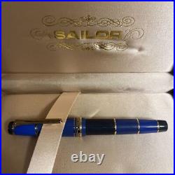 Sailor Fountain Pen Milco Roll Blue Medium Fine Point