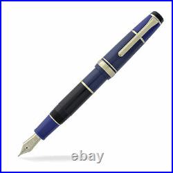 Sailor Millecolore Blue 21K Medium Fine Point Fountain Pen NEW (11-3029-340)