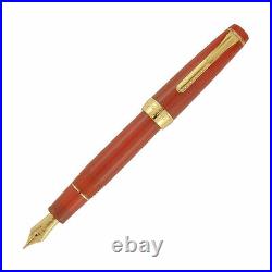 Sailor Pro Gear Regular Fountain Pen in Fire Red 21kt Gold Medium Fine Point