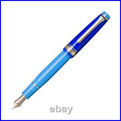 Sailor Pro Gear Slim Fountain Pen in Blue Quasar 14kt Gold Extra Fine Point