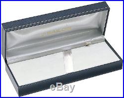 Sailor Professional Gear Black GT 21K Gold Rhodium Plate Fine Point Fountain Pen