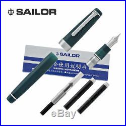 Sailor Professional Gear Ocean Blue 21kt Gold Extra Fine Point Fountain Pen