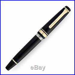 Sailor Professional Realo Black GT 21K Gold Extra Fine Point Fountain Pen