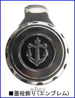 Sailor Reglus Black Rhodium Plated Fine Point Steel Nib Fountain Pen 11-0700-220