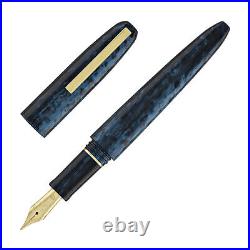Scribo Piuma Fountain Pen in Agata 14K Flexible Gold Nib Fine Point NEW