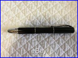 Sensa Meridian Crystal Black Fountain Pen Fine Point New in Box Product