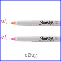 Sharpie Original Ultra Fine Point Tip Pen Markers 115/Pk Assorted Colors