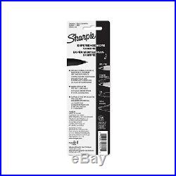 Sharpie Pen Stainless Steel Fine Point Black Ink Refillable Acid Free Soft Grip
