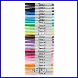Sharpie Permanent Ink Paint Pen Markers Fine Point Drawing Sketch Color Art Set