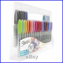 Sharpie Permanent Marker Pens 30 Multi Colour Pack Fine Point Limited Edition