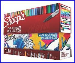 Sharpie Permanent Markers Ultimate Collection, Fine and Ultra Fine Points
