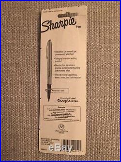Sharpie Stainless Steel Pen Fine Point Black Ink Marker Limited Edition Sold Out