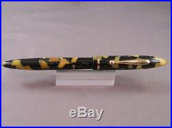 Sheaffer Black and Pearl Fountain Pen - working-fine point