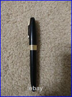Sheaffer PFM Black Resin fountain pen with Fine Point 14k Gold Nib
