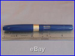 Sheaffer Vintage Blue Compact I cartridge fill pen-l4k extra fine point